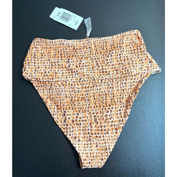 L*Space Desi Classic Bottom Bikini in Wild Bunch Orange Size Large NWT - Picture 2 of 2